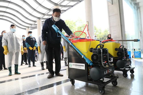 我校自主研發(fā)的新型超低量靜電噴霧消毒機(jī)和強(qiáng)電離靜電噴霧消毒機(jī)應(yīng)用于疫情防控
